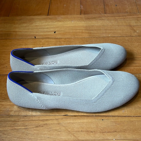 Rothy's Shoes - Rothy’s The Flat Ecru Women’s 9.5